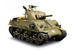 Tamiya - 1/16 M4 Sherman Tank Kit with Full Option Kit image