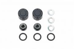 Tamiya - 1/14 Hub Nuts for Dual Wheels Black (2pcs) image