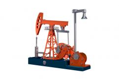 Teching Oil Pumping Machine Metal Model Kit image