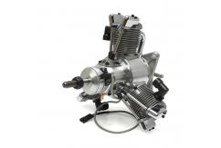 Saito - FG-60R3 4C 3-Cylinder Gasoline Engine with Electric Ignition image