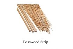 Midwest - Basswood Strip 3/32" (2.5mm) Square - 24" (60pcs) image