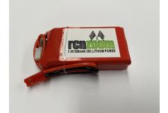  RCNZOOM - 7.4V Li-Po Battery 850mah 35C image