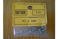 SAB - Nuts & Bolts M3x6mm (5pcs) image