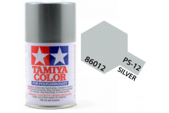 Tamiya - PS-12 Polycarb Silver Spray 100ml image