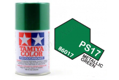 Tamiya - PS-17 Polycarb Metallic Green Spray 100ml image