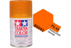 Tamiya - PS-43 Polycarb Translucent Orange Spray 100ml image