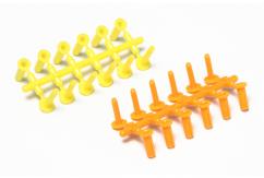 Tamiya - Bush Rivet Set 3x9 (5), 3x6.5 (10) image