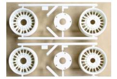 Tamiya - Honda City / Audi Quattro / Opel Ascona Wheel Set image