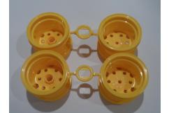 Tamiya - Blackfoot Yellow Wheel Set (4pcs) image