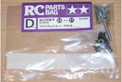 Tamiya - Williams Renault FW18 Metal Parts Bag D image
