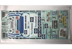 Tamiya - 1/14 Team Hahn MAN Racing Truck Sticker Set (58632) image