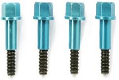 Tamiya - DF-02 Aluminium King Pins Blue image