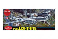 Guillow's - P38L Lightning Balsa Kit image