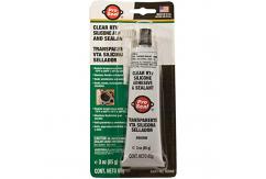 Super Glue - RTV Clear Silicone Adhesive Tube 1oz (28.3g) image