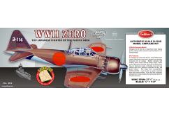 Guillows - Mitsubishi A6M Zero Balsa Kit image