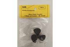 SAB - 3-Bladed 40mm Plastic Prop M4 Thread LH image