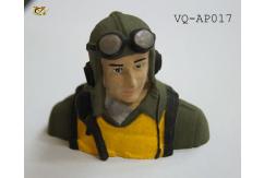 VQ Model - Pilot WWII Military Painted 46 Size image