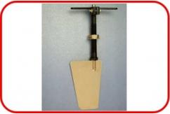 Radio Active - Brass Rudder Assembly - Extra Large image