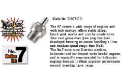 O.S - #7 Glow Plug Medium Heat image