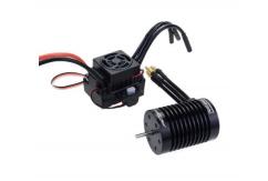 Surpass - F540 Car Brushless Water-Proof Motor 4370Kv & 60A ESC Combo image