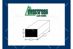Evergreen - Styrene Strip White 0.40mm x 0.50mm (10 pcs) image