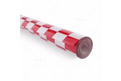  RCNZ - Red/White Checkered Covering 2M Roll image