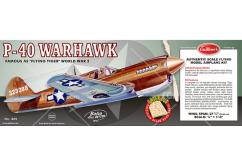 Guillows - Curtiss P-40 Warhawk Balsa Kit image