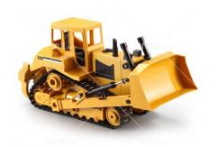Double Eagle - 1/20 R/C Bulldozer High Tracked with Rippers image
