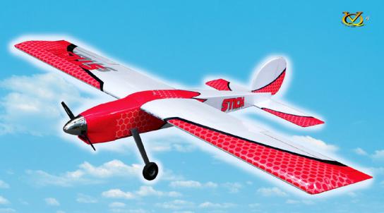 VQ Model - Giant Stick "Red" EP/GP 60 Size ARF image