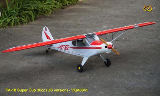 VQ Model - Piper PA-18 Super Cub GP 30cc ARF Kit - 2.7m Wingspan image