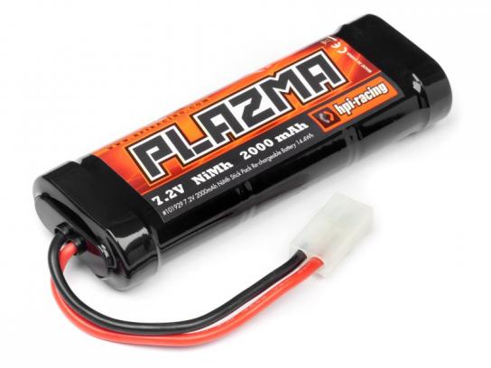HPI - Plazma 7.2V Ni-Mh 2000mah Battery Pack - Tamiya Plug image