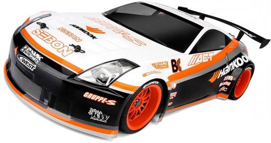 HPI - 1/10 Nissan 350Z Hankook Clear Lexan Body Set image