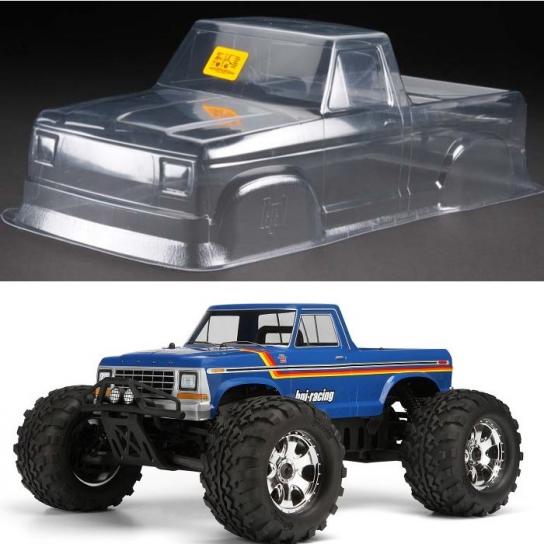 HPI - 1/10 Ford F-150 '79 Clear Lexan Body Set image