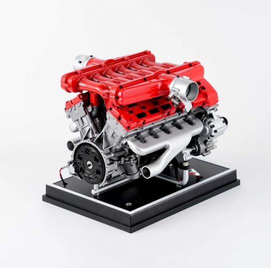 Teching V12 Engine Scaled Metal Model Kit image