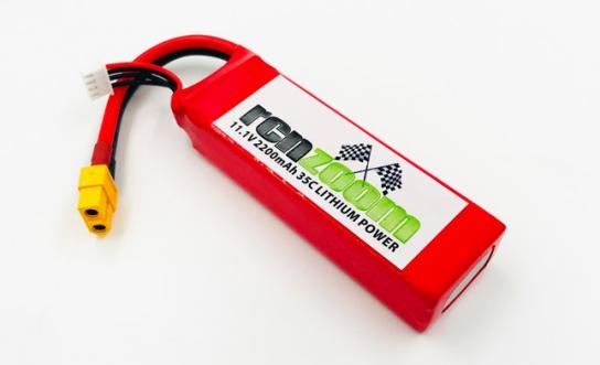 RCNZOOM - 11.1V Li-Po Battery 2200mah 35C image