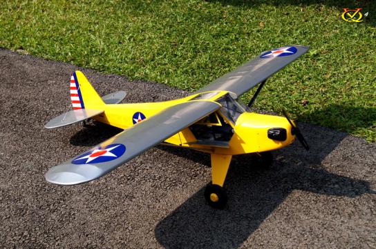  VQ Model - Piper J-3 Cub U.S Army EP/GP 46 Size ARF image