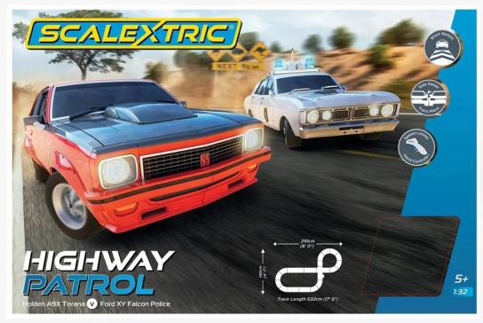 Scalextric - Australian Highway Patrol Slot Car Set image