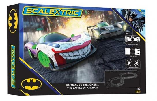 Scalextric - Batman vs Joker ' The Battle of Arkham' Slot Car Set image
