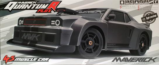 Maverick - 1/8 QuantumR FLUX 4S Muscle Car Grey Brushless RTR image