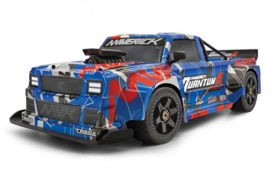 Maverick - 1/8 QuantumR FLUX 4S 4WD Race Truck Blue RTR image