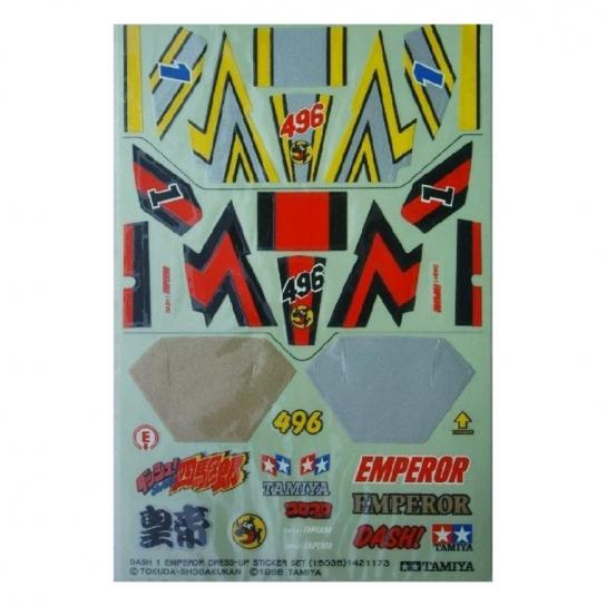 Tamiya - Dash-1 Emperor Mini 4WD Sticker Set image
