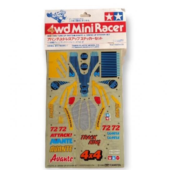 Tamiya - Mini 4WD Sticker Avante image