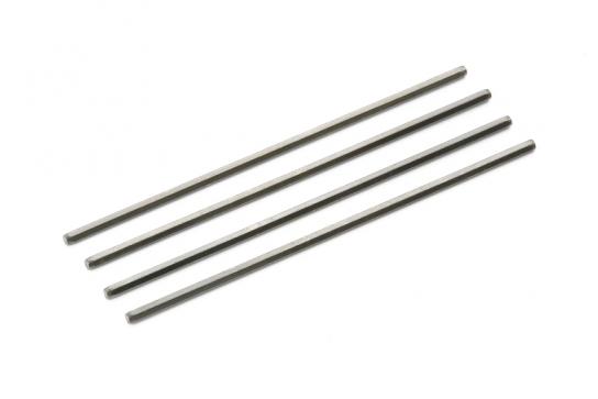 Tamiya - Mini 4WD Jr 72mm Reinforced Shafts- Black (4 pcs) image