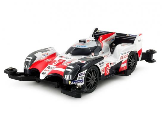 Tamiya - 1/32 Mini 4WD Toyota Gazoo Racing TS050 Hybrid (PC Body) MA Chassis Kit image