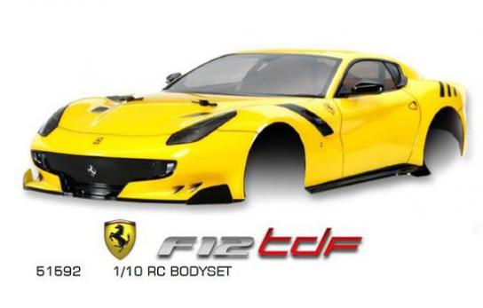 Tamiya - 1/10 Ferrari F12tdf Clear Lexan Body Set image