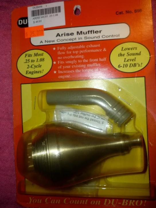 Dubro - Arise Muffler Assembly image