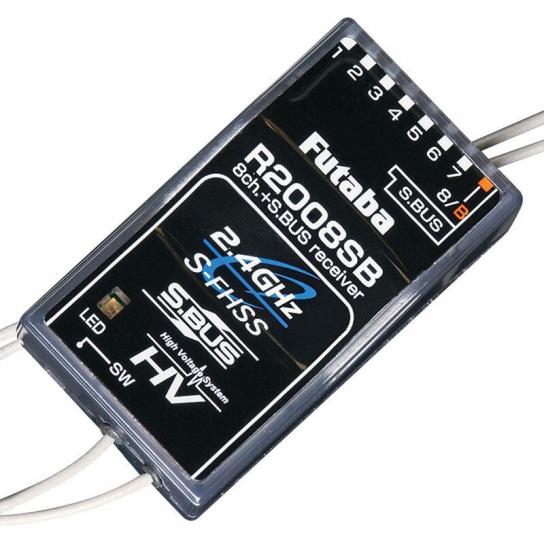 Futaba - 2008SB 8-Channel S-Bus Receiver 2.4G S-FHSS image