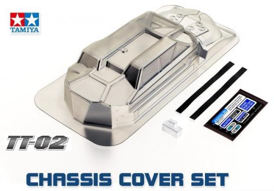 Tamiya - TT-02 Chassis Cover Set image