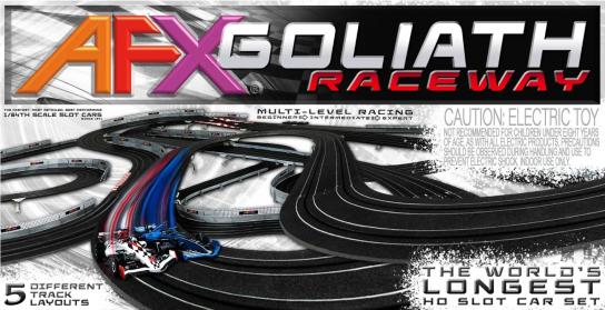  AFX Racing - F1 Goliath Raceway Slot Car Set image