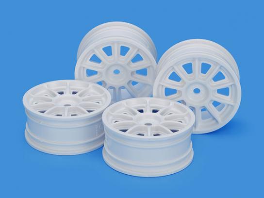 Tamiya - Touring Car Dish Rim 1-Spoke TH 24mm Offset Wheel Set (4pcs) image